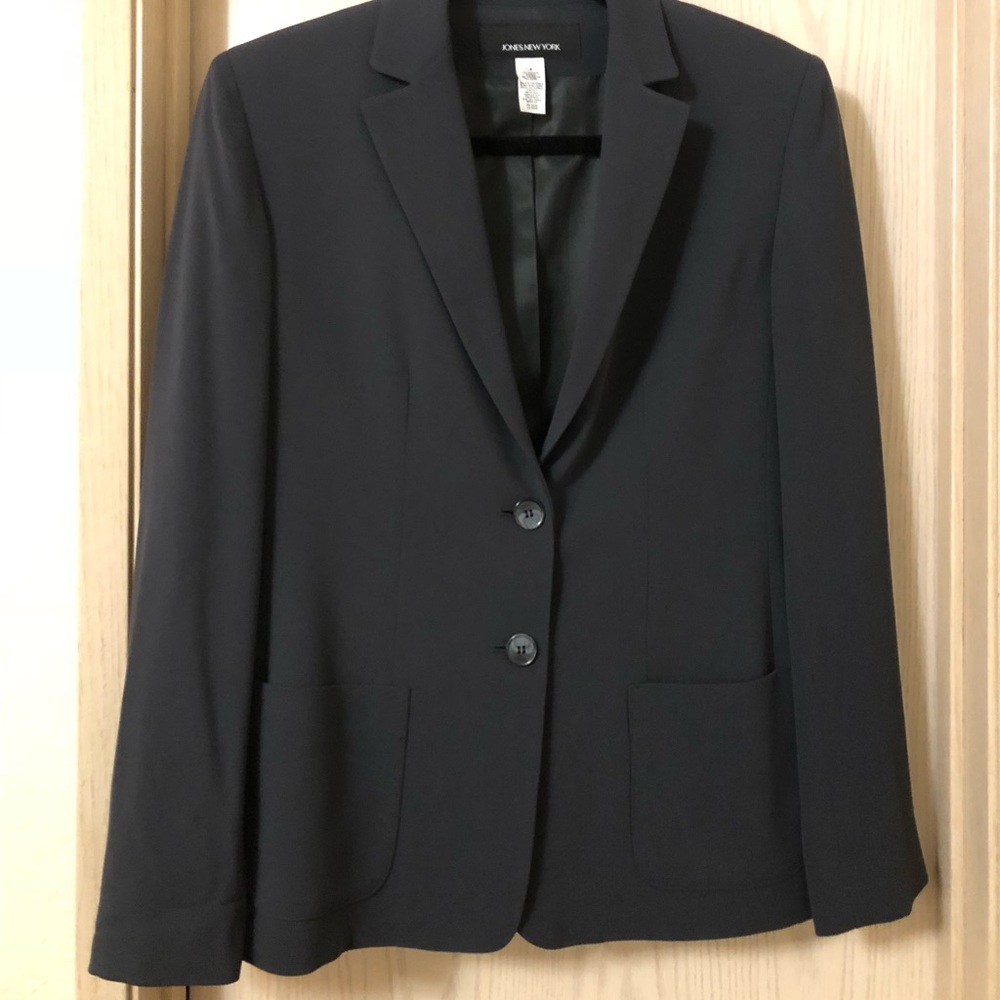 Jones New York Chic grey blazer